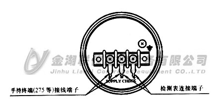 絕對壓力變送器端子側(cè)接線圖